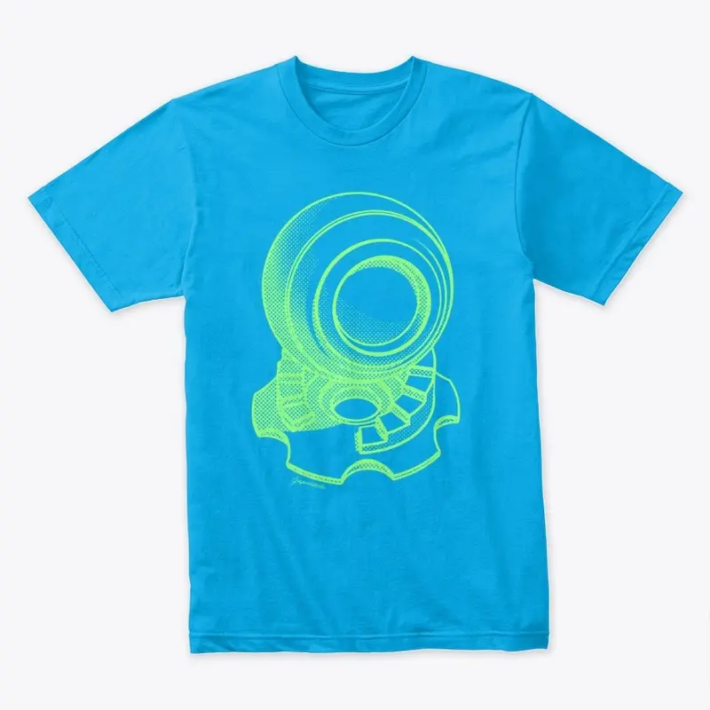 Totally 80's Shaderball T-shirt